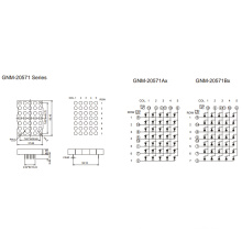 2,0 pulgadas, 5,0 mm DOT (GNM-20571Ax-Bx)